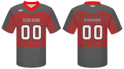 Custom cool shapes adult youth unisex football jersey - Jersey