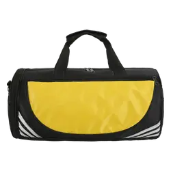 Black, yellow, & white duffle bag - Duffle-bags