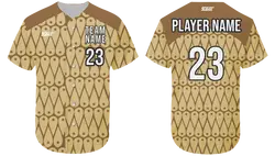 Custom pattern abstract adult youth unisex softball jersey - Jersey