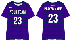 Custom moisture wicking  ultra violet adult youth unisex shirt - Jersey