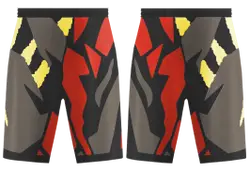 Custom blades abstract adult youth unisex basketball shorts - reversible uniform - Short