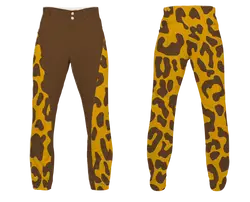 Custom cheetah animal adult youth unisex softball jersey - Jersey