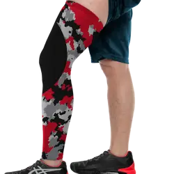 Custom knee camo adult youth unisex full leg sleeve - Leg-sleeve