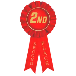 Second rose ribbon awards - Ribbons-awards