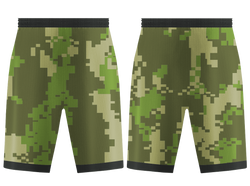 Custom army pixelated camo adult youth unisex basketball jersey - reversible uniform - Jersey