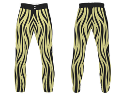 Custom zebra stripe animal adult youth unisex softball jersey - Jersey