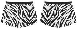 Custom zebra animals adult youth volleyball jersey - Jersey