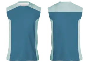 Custom two tone adult youth unisex sleeveless shirt - Shirt-sleeveless