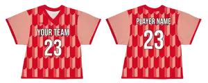 Custom plain arms shapes adult youth unisex lacrosse jerseys - reversible uniform - Jersey