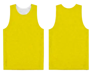 Custom fluorescent yellow adult youth unisex pinnies - Pinnies