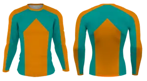 Custom elegant solids adult youth unisex long sleeve compression shirts - Compression-shirts