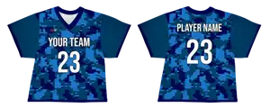 Custom simple adult youth unisex lacrosse jerseys - Jersey