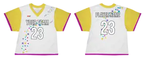 Custom stars layer adult youth unisex lacrosse jerseys - reversible uniform - Jersey