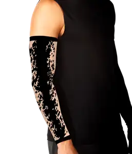 Custom artistic black adult youth unisex full arm sleeve - Arm-sleeve