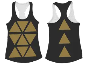 Custom new track racerback sleeveless shirts-style 14 - Shirt-sleeveless