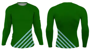 Custom diagonal lines adult youth unisex long sleeve compression shirts - Compression-shirts