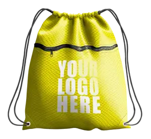 Drawstring bag with zipper sunlight - Drawstring-bag