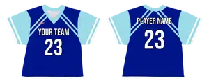 Custom two lines adult youth unisex lacrosse jerseys - reversible uniform - Jersey