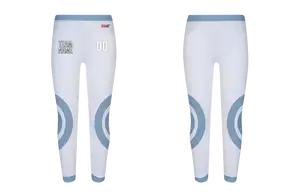 Custom double twisting adult youth leggings - Legging