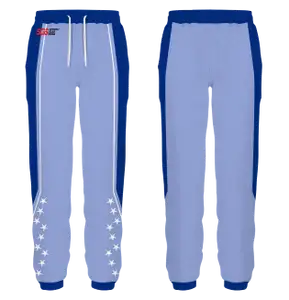 Custom bottom side stars adult youth unisex sweatpants - Sweatpant