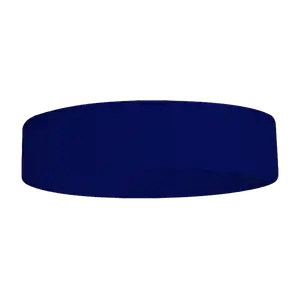 Custom adult youth unisex solid navy blue headband - Head-band