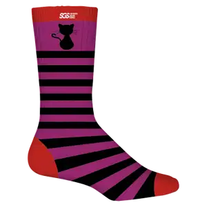 Custom  halloween  adult youth unisex solid socks - Socks