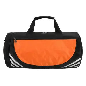 Black, orange, & white duffle bag - Duffle-bags