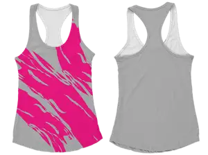 Custom new track racerback sleeveless shirts-style 3 - Shirt-sleeveless