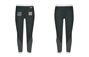 Custom faded string adult youth leggings - Legging