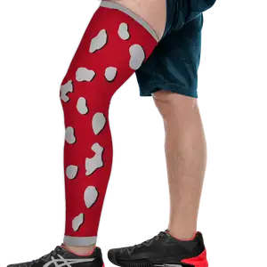 Custom fantastic red adult youth unisex full leg sleeve - Leg-sleeve