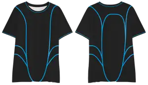 Custom moisture-wicking lines adult youth unisex shirt - Shirt