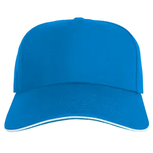 Custom adult youth unisex acid blue cap - Caps