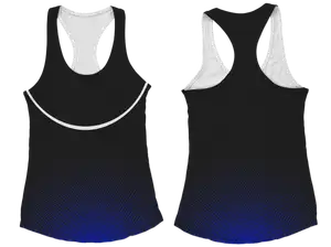 Custom  new track racerback sleeveless shirts-style 12 - Shirt-sleeveless