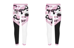 Custom tarnish colored  adult youth leggings - Legging