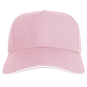 Custom adult youth unisex pink cap - Caps