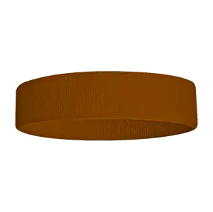Custom adult youth unisex solid brown headband - Head-band