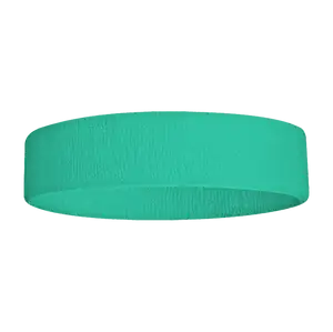Custom adult youth unisex solid turqouise headband - Head-band