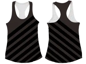 Custom  new track racerback sleeveless shirts-style 10 - Shirt-sleeveless