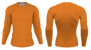 Custom solids adult youth unisex long sleeve compression shirts - Compression-shirts