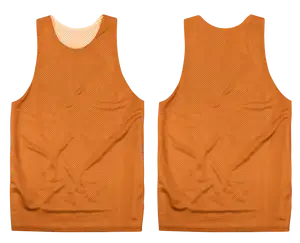 Custom orange adult youth unisex pinnies - Pinnies