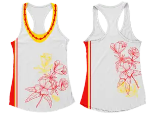 Custom new track racerback sleeveless shirts-style 11 - Shirt-sleeveless