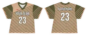 Custom diagonal lines adult youth unisex lacrosse jerseys - reversible uniform - Jersey
