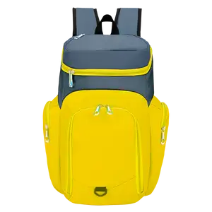Yellow & gray  backpacks - Backpacks