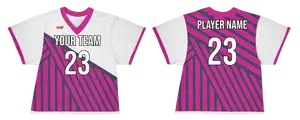 Custom random lines adult youth unisex lacrosse jerseys - reversible uniform - Jersey