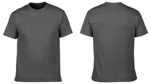 Custom cotton short sleeve shirts adult youth unisex gray storm - Cotton-shirt