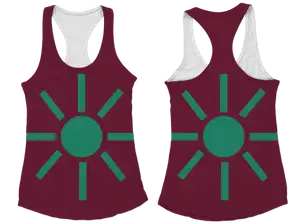 Custom new track racerback sleeveless shirts-style 17 - Shirt-sleeveless