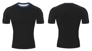 Custom black adult youth unisex compression shirt - Compression-shirts