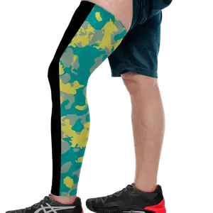 Custom stripe camo adult youth unisex full leg sleeve - Leg-sleeve
