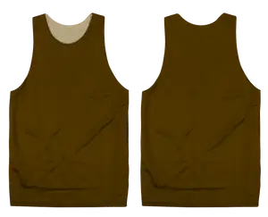 Custom brown adult youth unisex pinnies - Pinnies