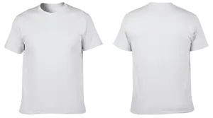 Custom cotton short sleeve shirts adult youth unisex pure white - Cotton-shirt